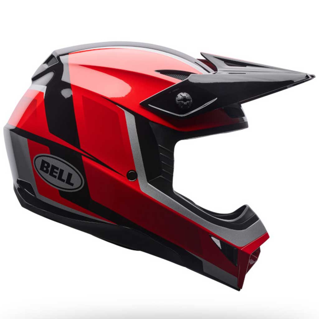 Bell MX-10 Mips Spiral Black Red 1