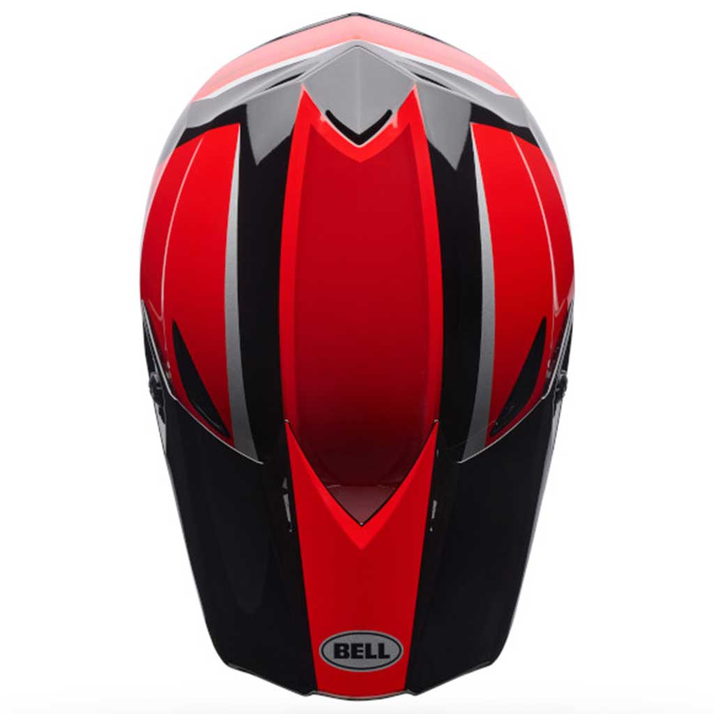 Bell MX-10 Mips Spiral Black Red 5