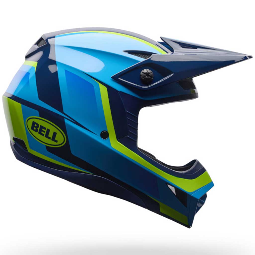 Bell MX-10 Mips Spiral Vapor Blue 1