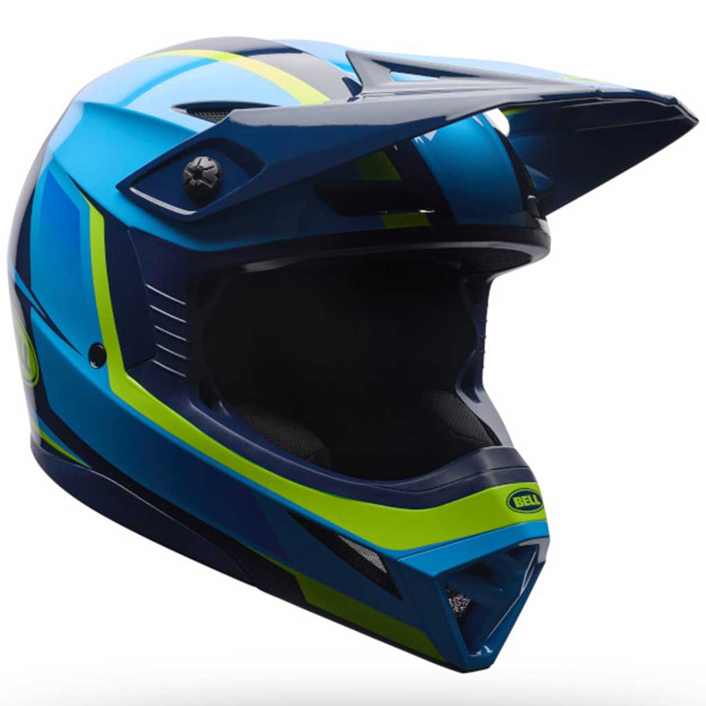 Bell MX-10 Mips Spiral Vapor Blue 2