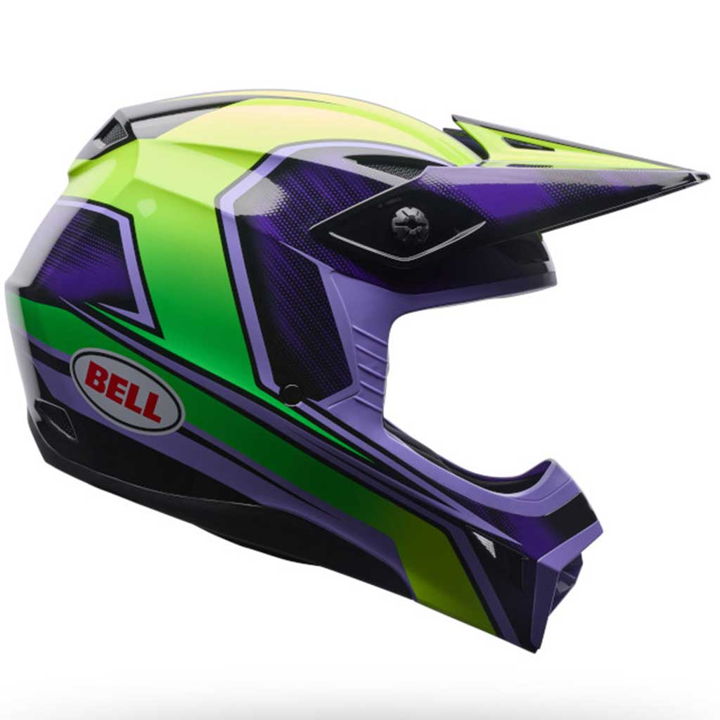 Bell MX-10 Mips Speedway Ultraviolet 1