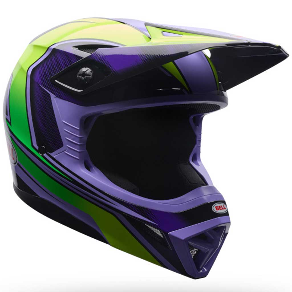 Bell MX-10 Mips Speedway Ultraviolet 2