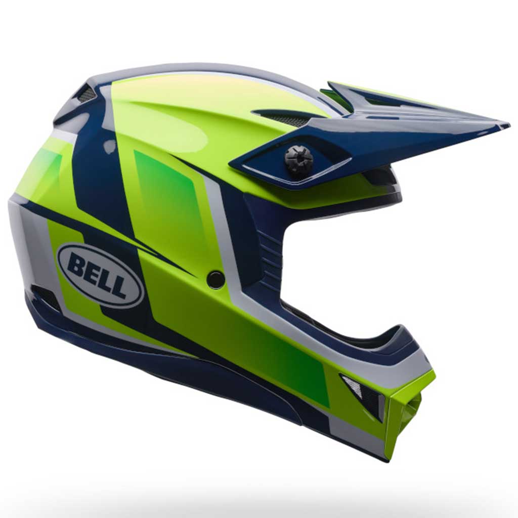 Bell Youth MX-10 Mips Spiral Fluorescent Yellow 1