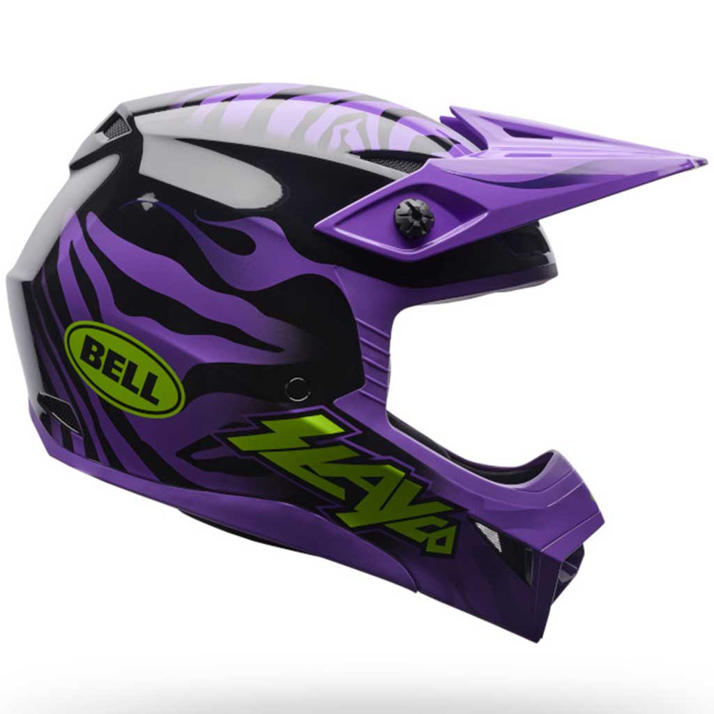 Bell Youth MX-10 Mips Slayco Black Purple 1