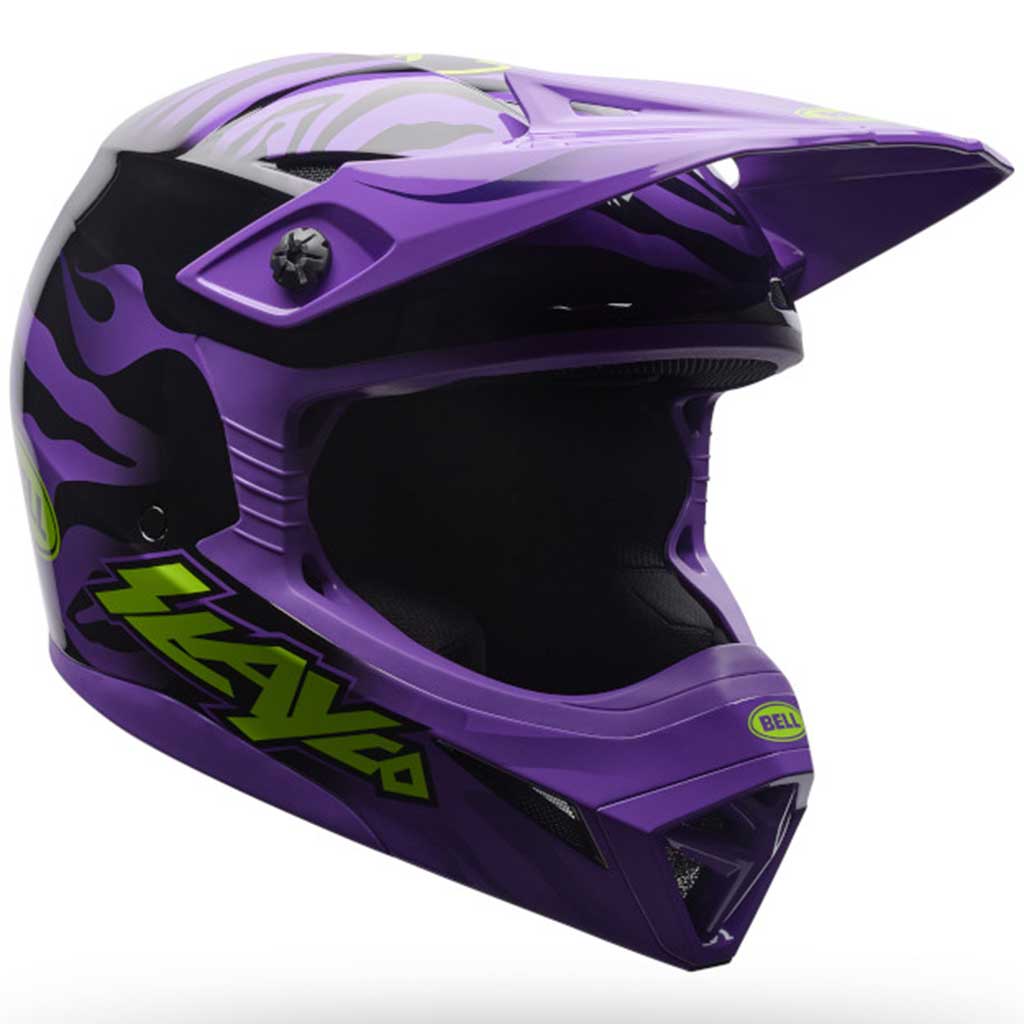 Bell Youth MX-10 Mips Slayco Black Purple 2