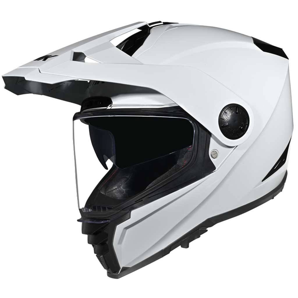 SMK Ares Gloss White + Free Dark Visor 1