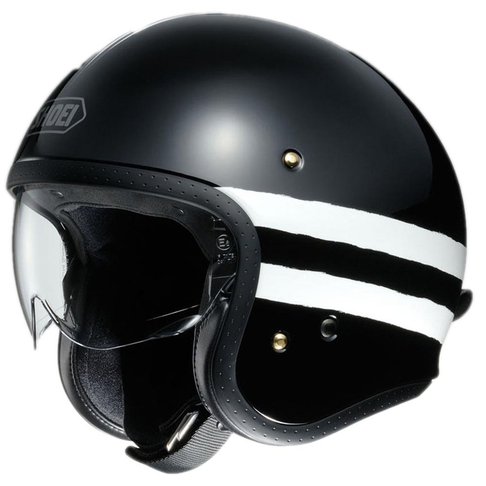 Shoei J.O. Sequel Black White