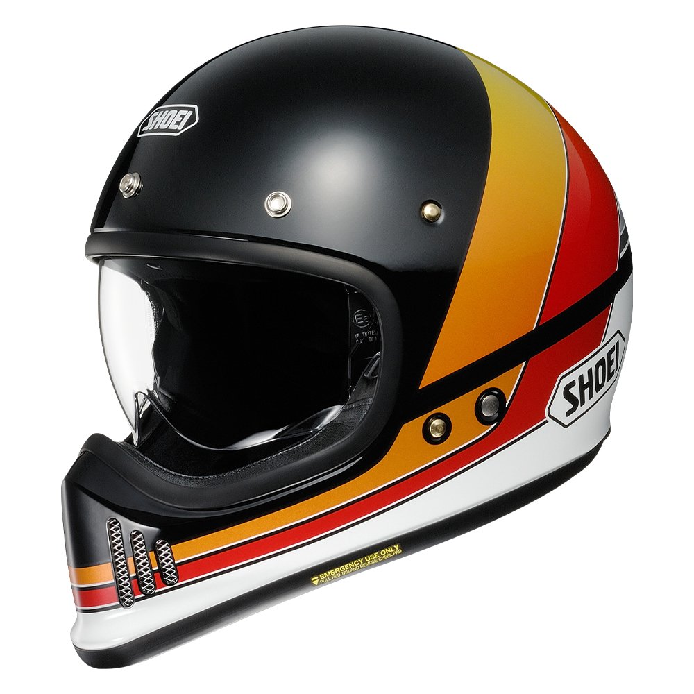 Shoei Ex Zero Equation Motorcycle Helmet