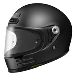 Shoei Glamster Matt Black Classic Retro Motorcycle Helmet