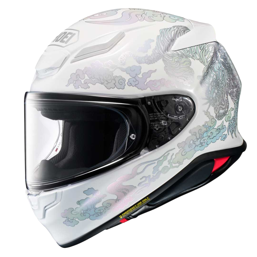 Shoei NXR 2 Fearless TC-6 White Grey