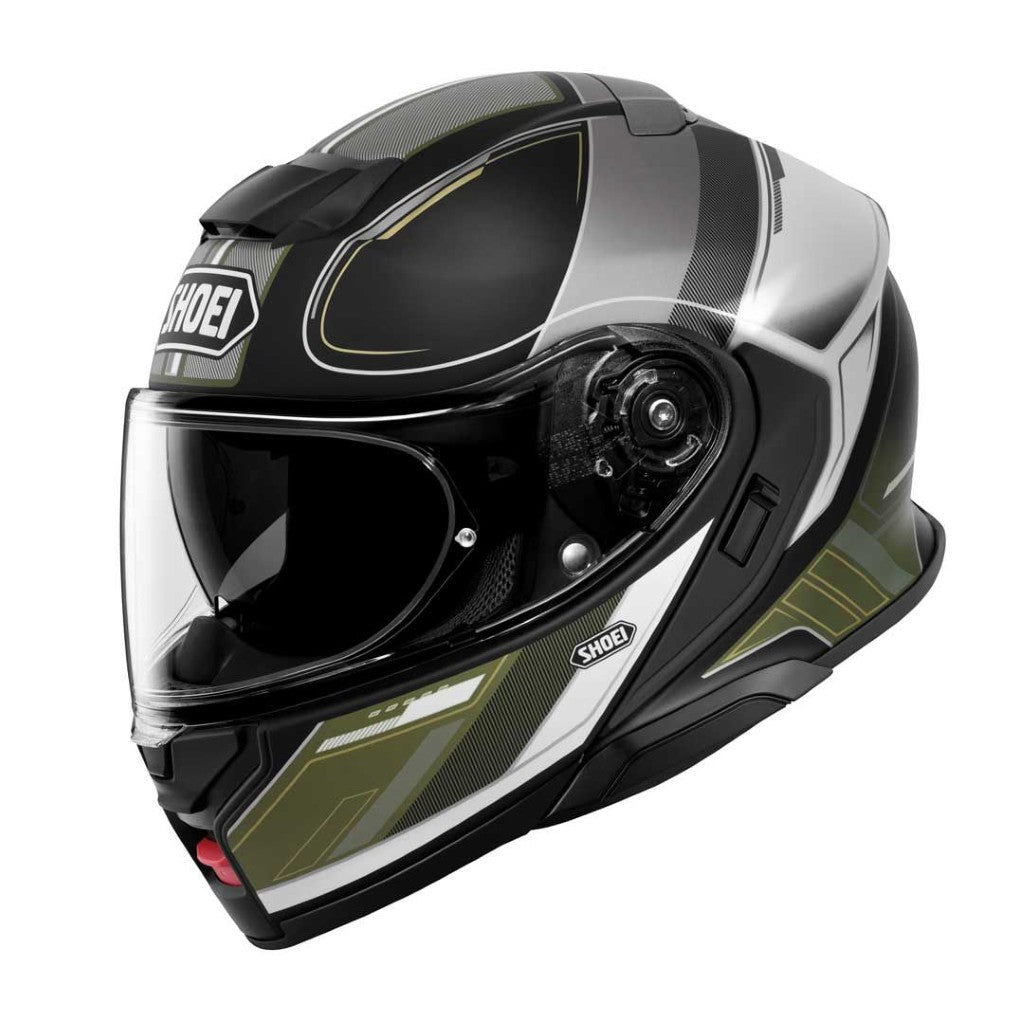 Shoei Neotec 3 Sharpen TC-11 Green Black