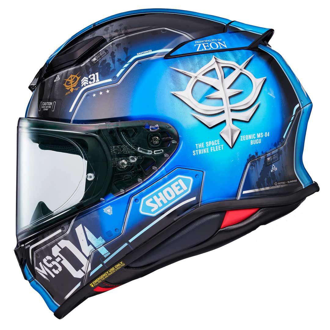 Shoei NXR 2 MS-04 Ramba Rals Bugu TC-2 Blue