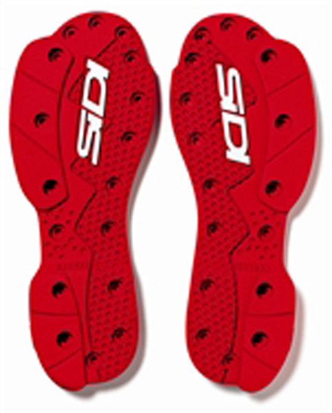 Sidi SRS Supermoto Sole Sliders Red