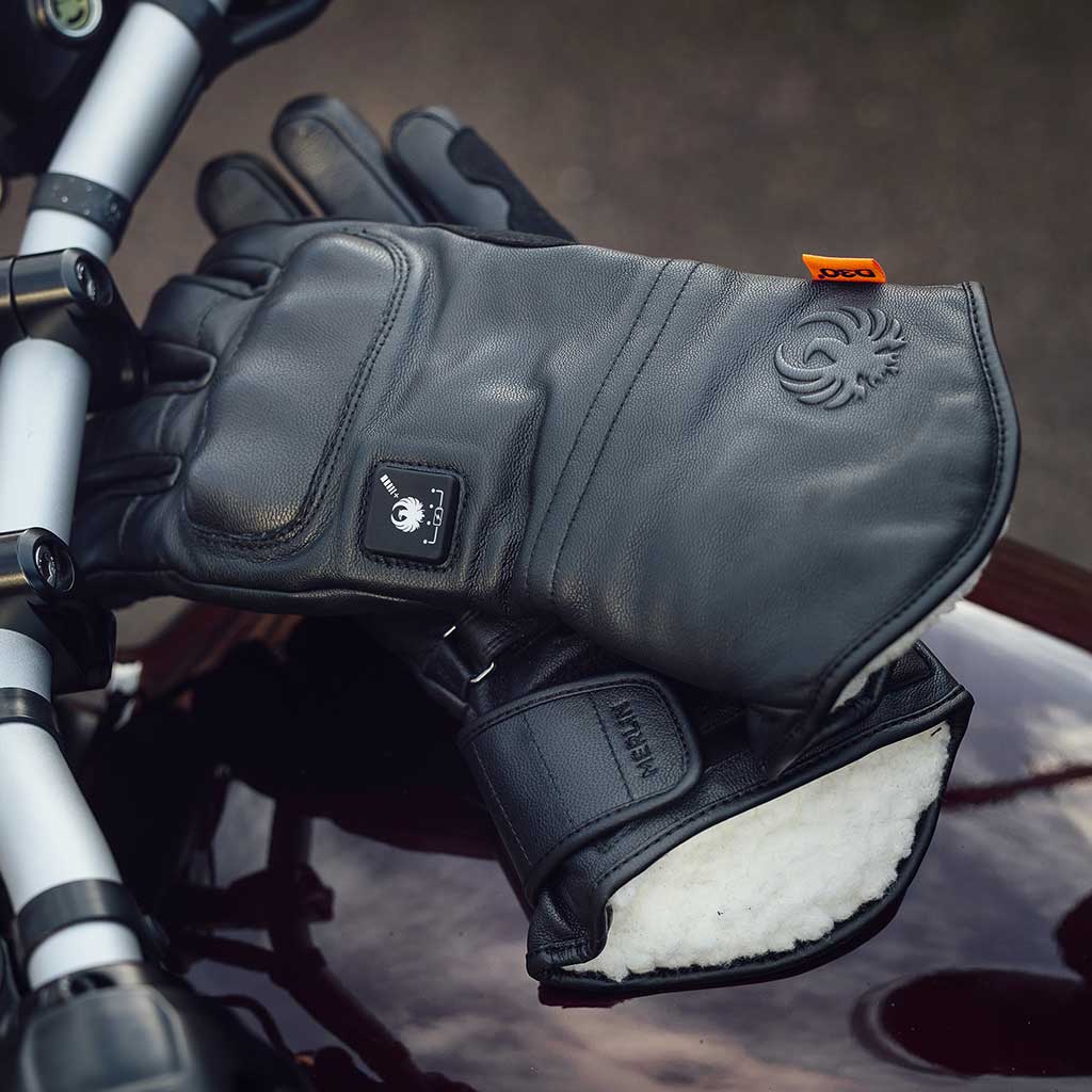 Merlin Bednell D3O Heated Glove Black 3