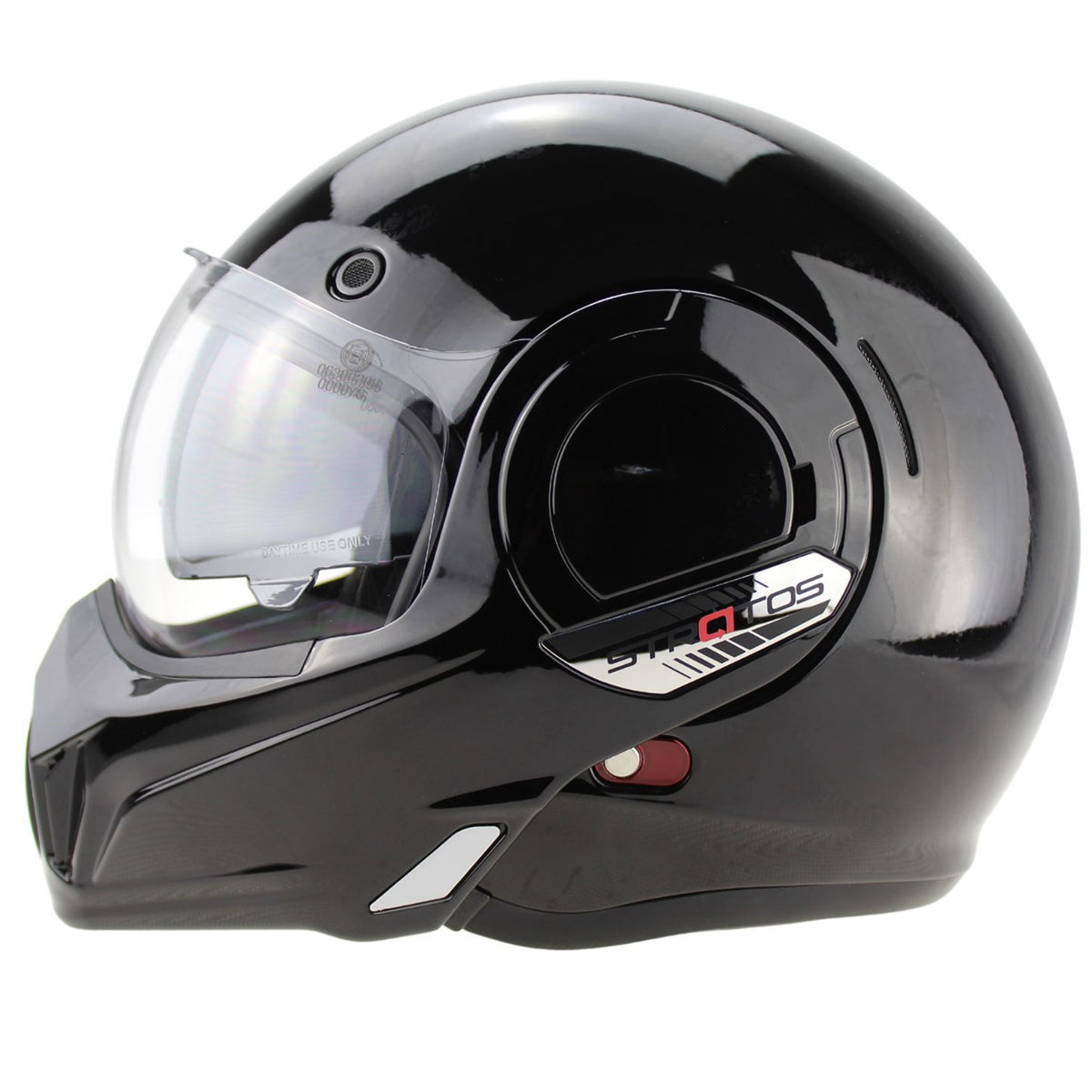 Viper F242 Reverse P/J Flip-Front Helmet - Black