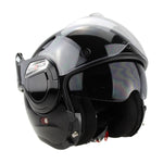Viper F242 Reverse P/J Flip-Front Helmet - Black