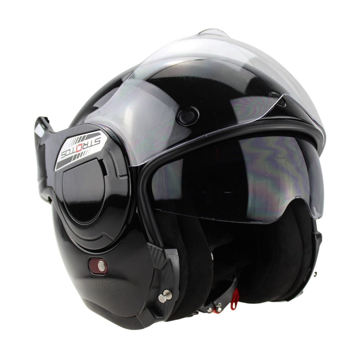 Viper F242 Reverse P/J Flip-Front Helmet - Black
