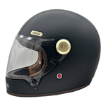 Viper F660 Vintage Full-Face Helmet - Matt Black