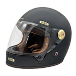 Viper F660 Vintage Full-Face Helmet - Matt Black