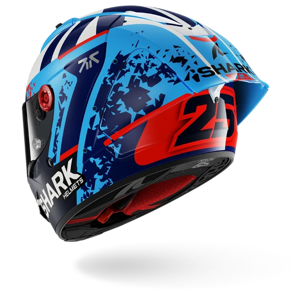 Shark Aeron-GP FIM 2 Fernandez Black Silver Blue