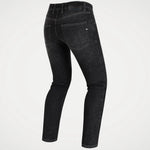 Black jeans on a white background