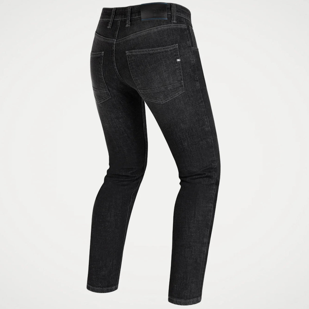Black jeans on a white background