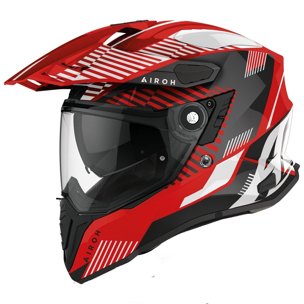 Airoh Commander Boost Gloss Red Adventure Helmet