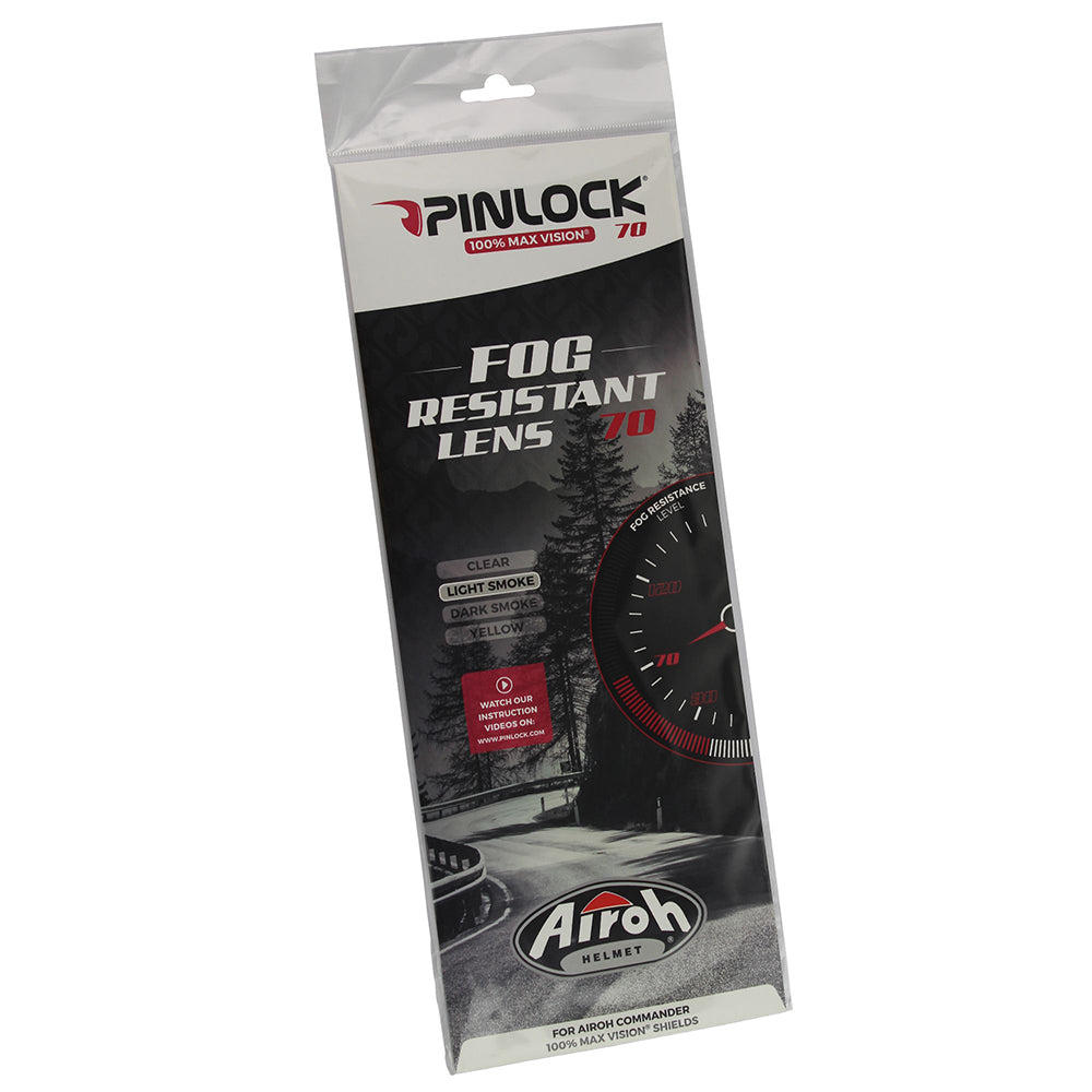 Airoh Commander Light Smoke Pinlock 70 Anti Fog Insert