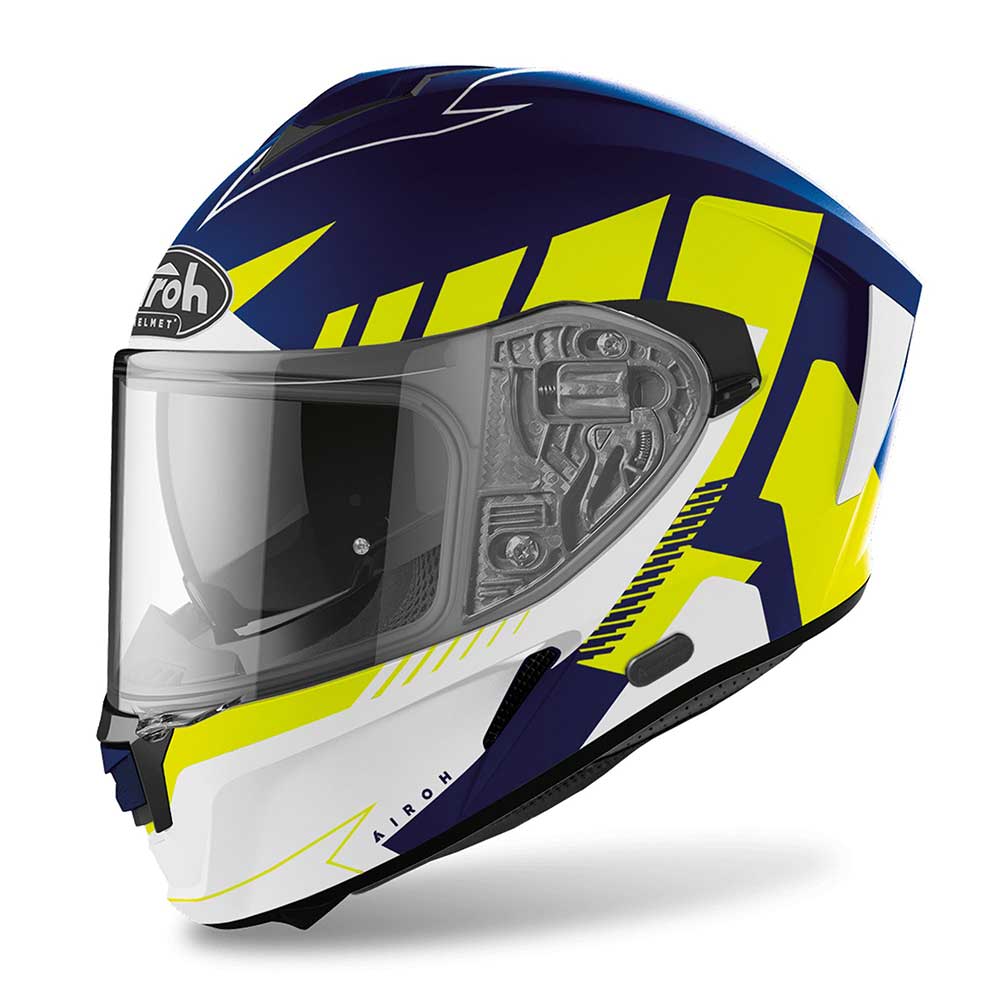 Airoh Spark Rise Blue Yellow Matt