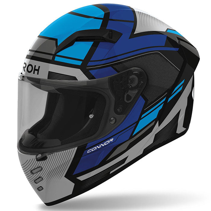 Airoh Connor Ego Blue Grey Black Helmet