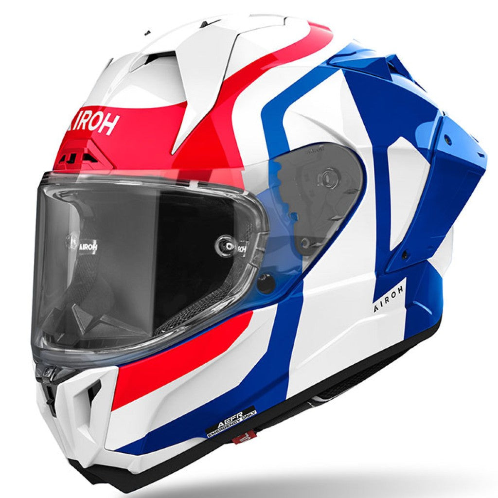 Airoh GP800 Competition Helmet — Blue Red White