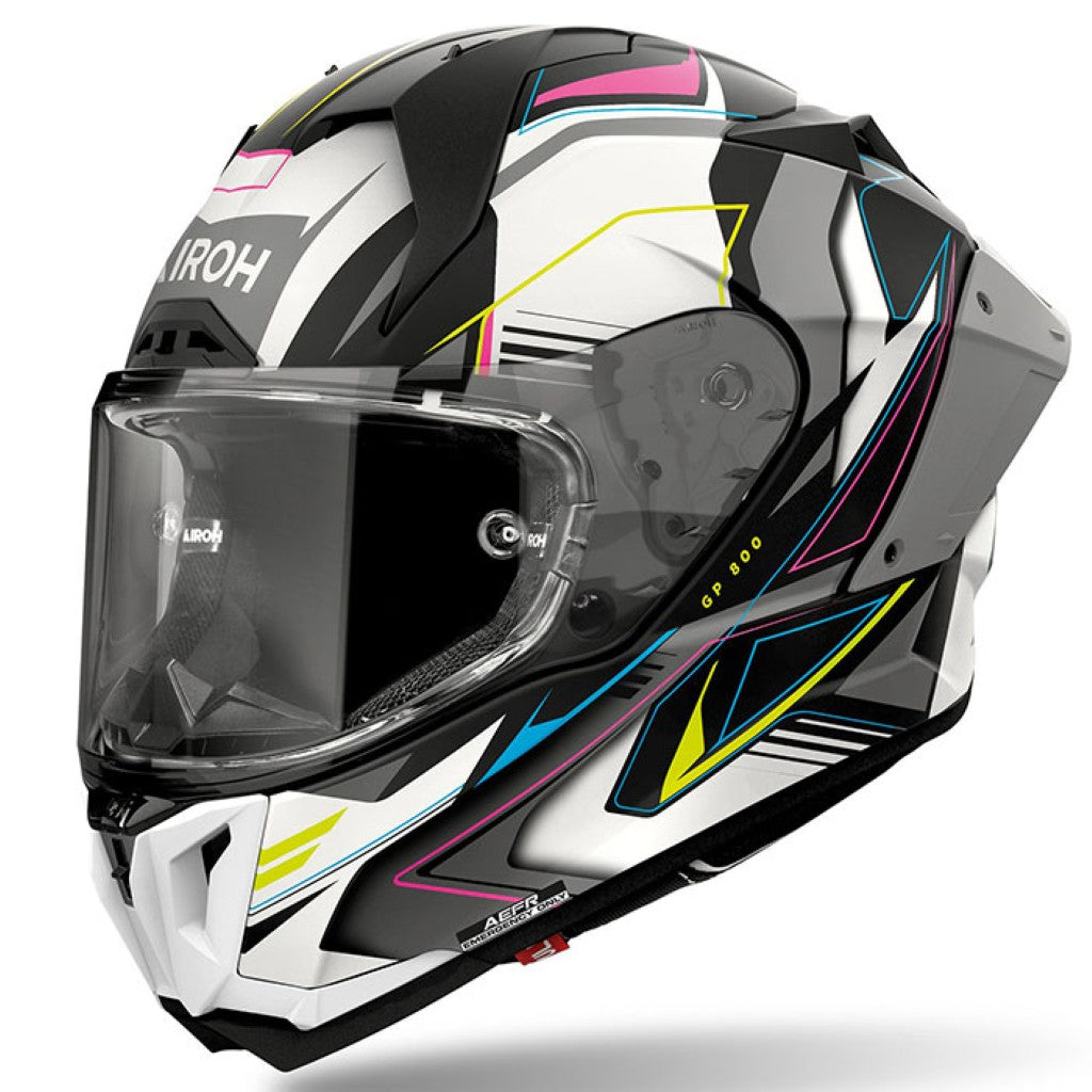 Airoh GP800 Must Helmet — Multicolor Matt