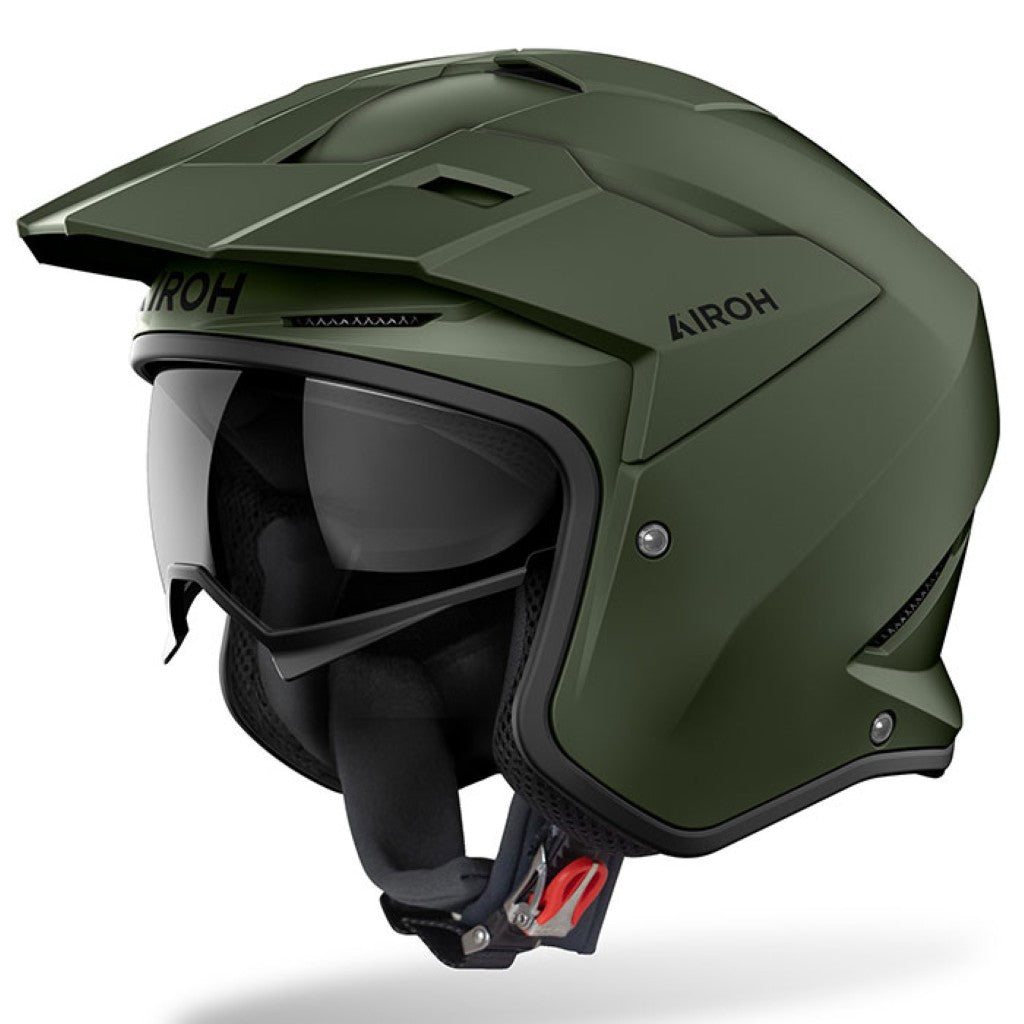 Airoh Kombakt Color Helmet — Matt Military Green
