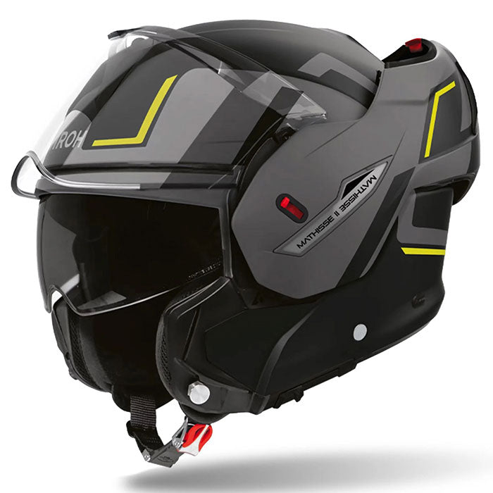 Airoh Mathisse II Genius Yellow Black Matt Helmet
