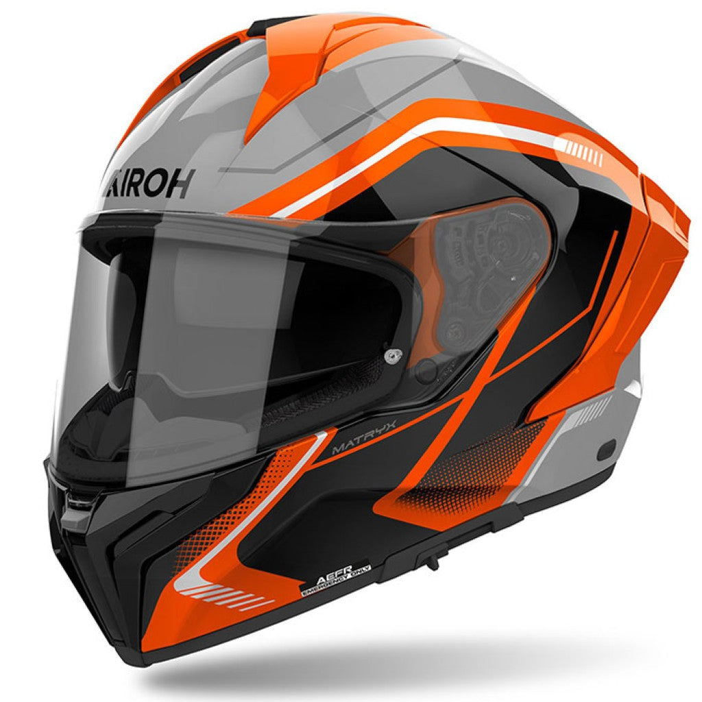 Airoh Matryx Wide Helmet — Orange