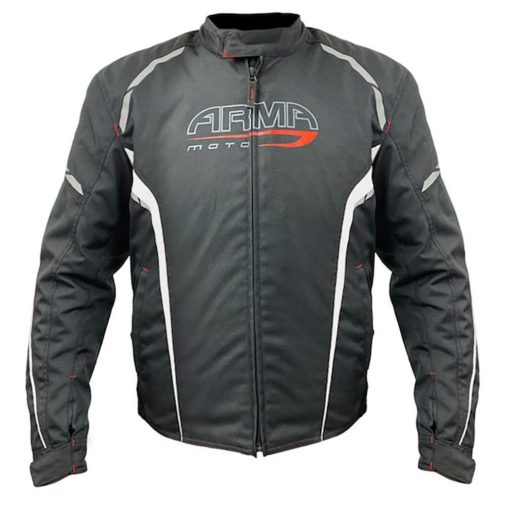 Armr Eyoshi 2 Motorcycle Jacket Black White