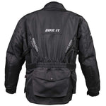 Bike It Triple Black Waterproof Jacket