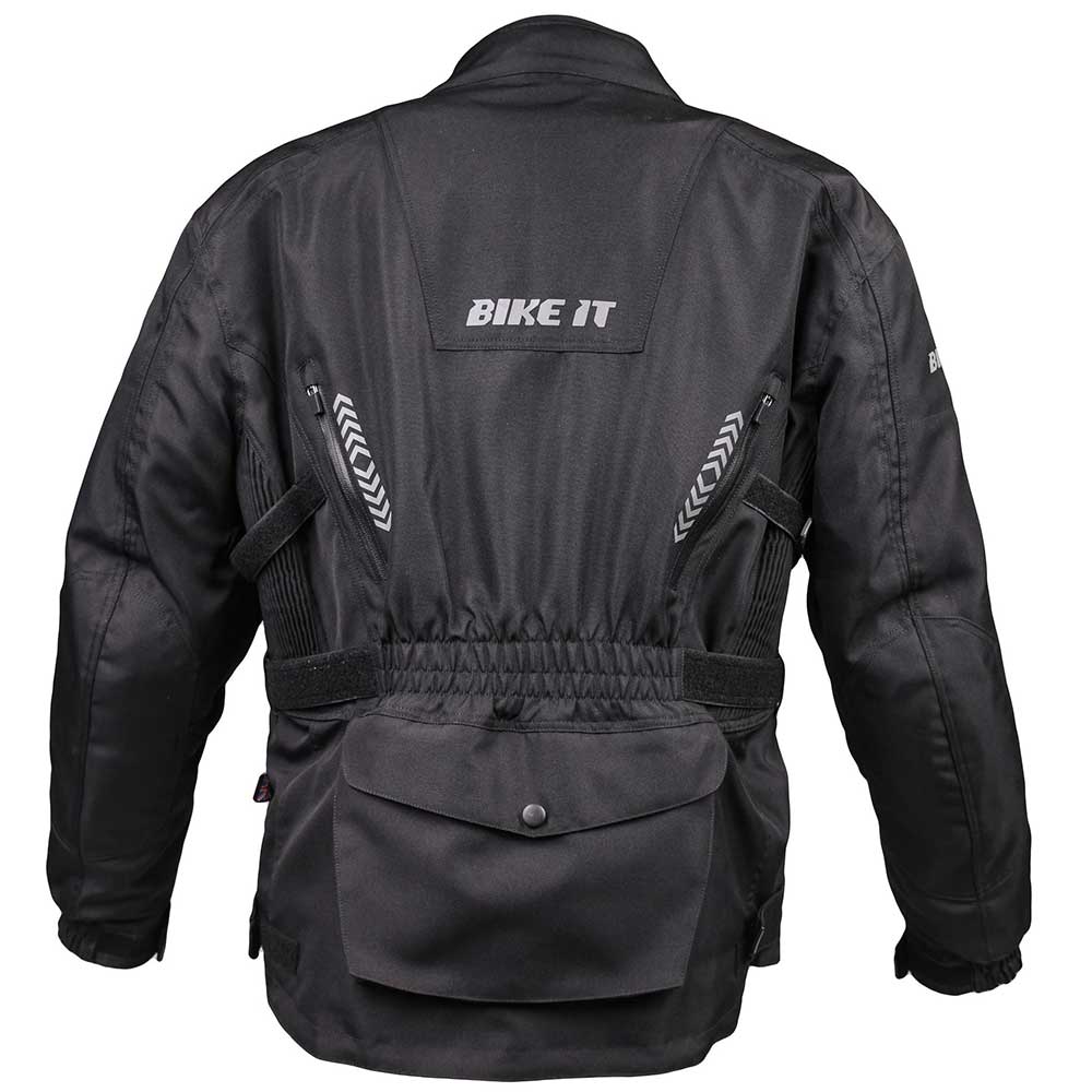 Bike It Triple Black Waterproof Jacket