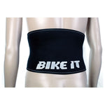 bikeit motorcycle waist warmer on a model from behind