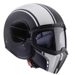CABERG GHOST LEGEND BLACK/WHITE HELMET