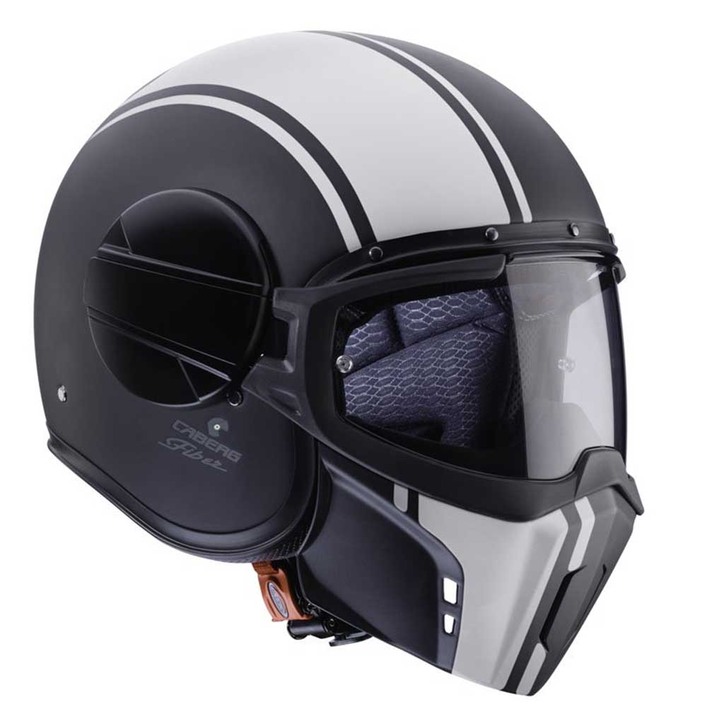CABERG GHOST LEGEND BLACK/WHITE HELMET