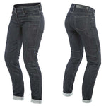 Dainese Denim Slim Lady Tex Pants 008 Blue