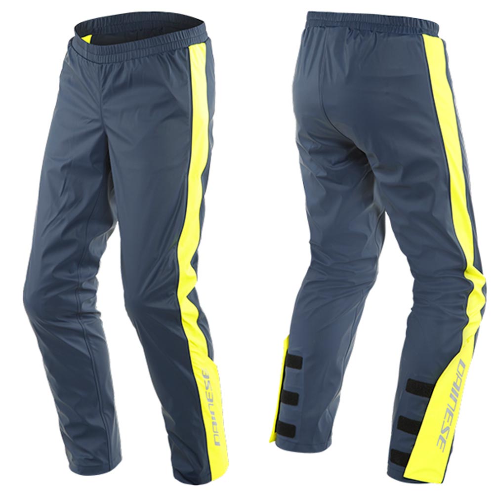 Dainese Storm 2 Unisex Pants 87E Black Iris Fluo Yellow