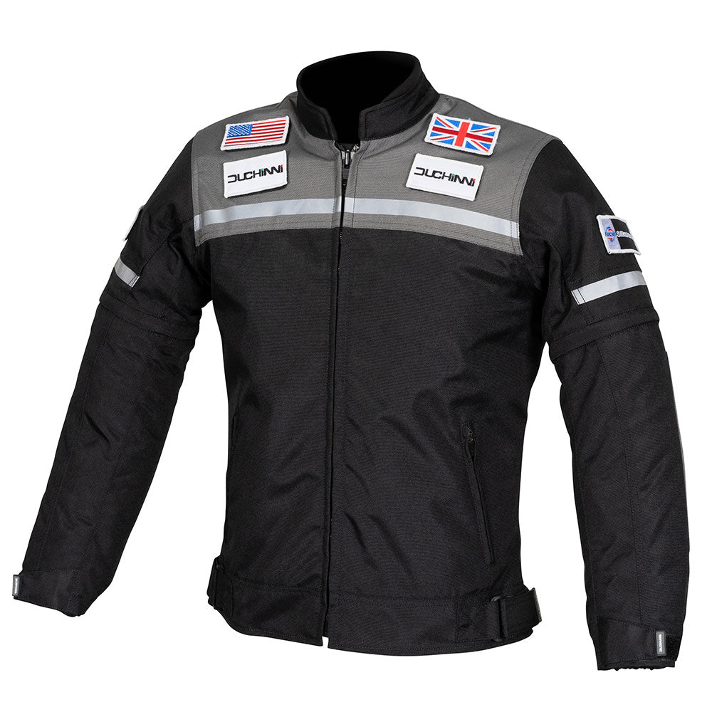 Duchinni Kids Grid Jacket Black/Gun
