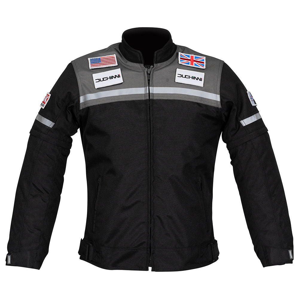 Duchinni Kids Grid Jacket Black/Gun