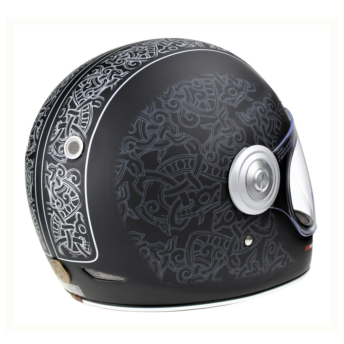 Viper F659 Premium Retro Full-Face Helmet - Jorvik
