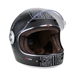 Viper F659 Premium Retro Full-Face Helmet - Jorvik