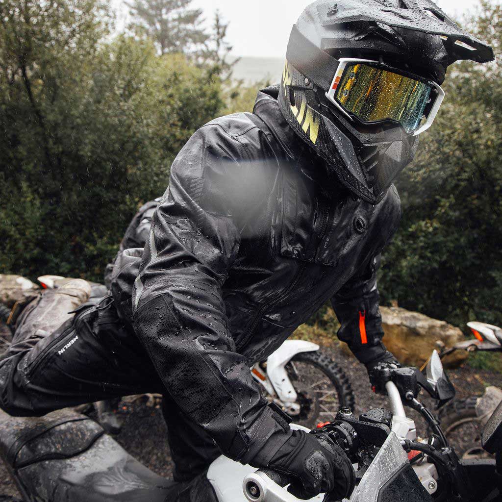 Merlin Raptor Laminated Jacket Black 4