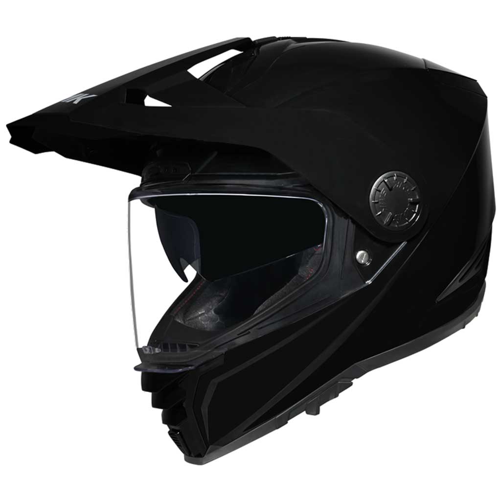 SMK Ares Gloss Black + Free Dark Visor 1