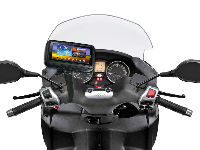 Interphone GPS 5.4Inch Motorcycle Non Tubular Handlebar Mount Holder